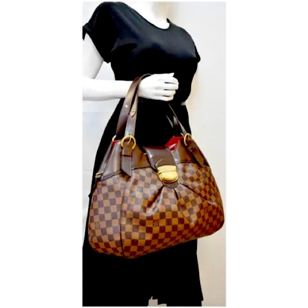 Authentic Louis Vuitton (LV) Damien Ebene Sistina GM N41540